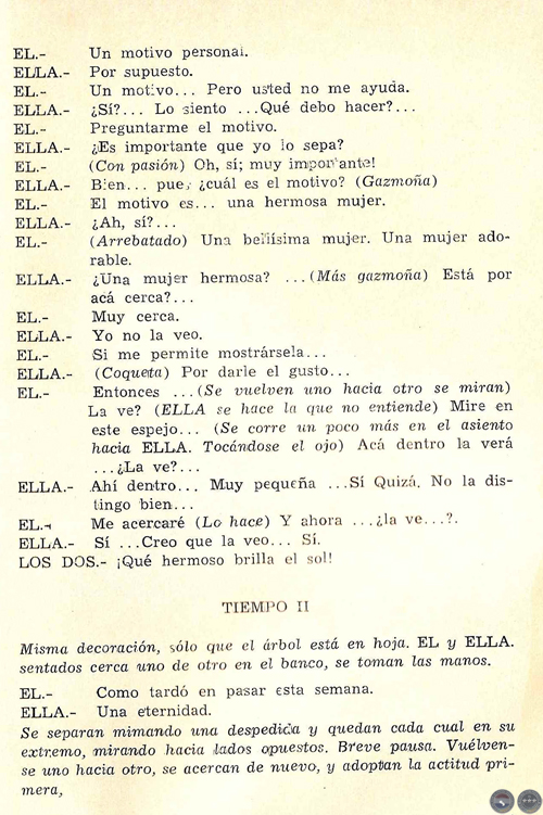 TEATRO BREVE, 1969 - PLÁ/DOMÍNGUEZ - HISTORIA DE UN NÚMERO DE JOSEFINA PLÁ